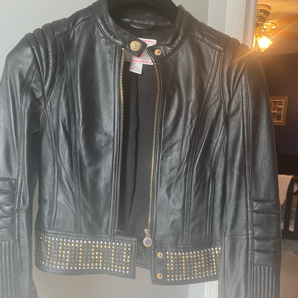 VERSACE for H&M Leather Jacket